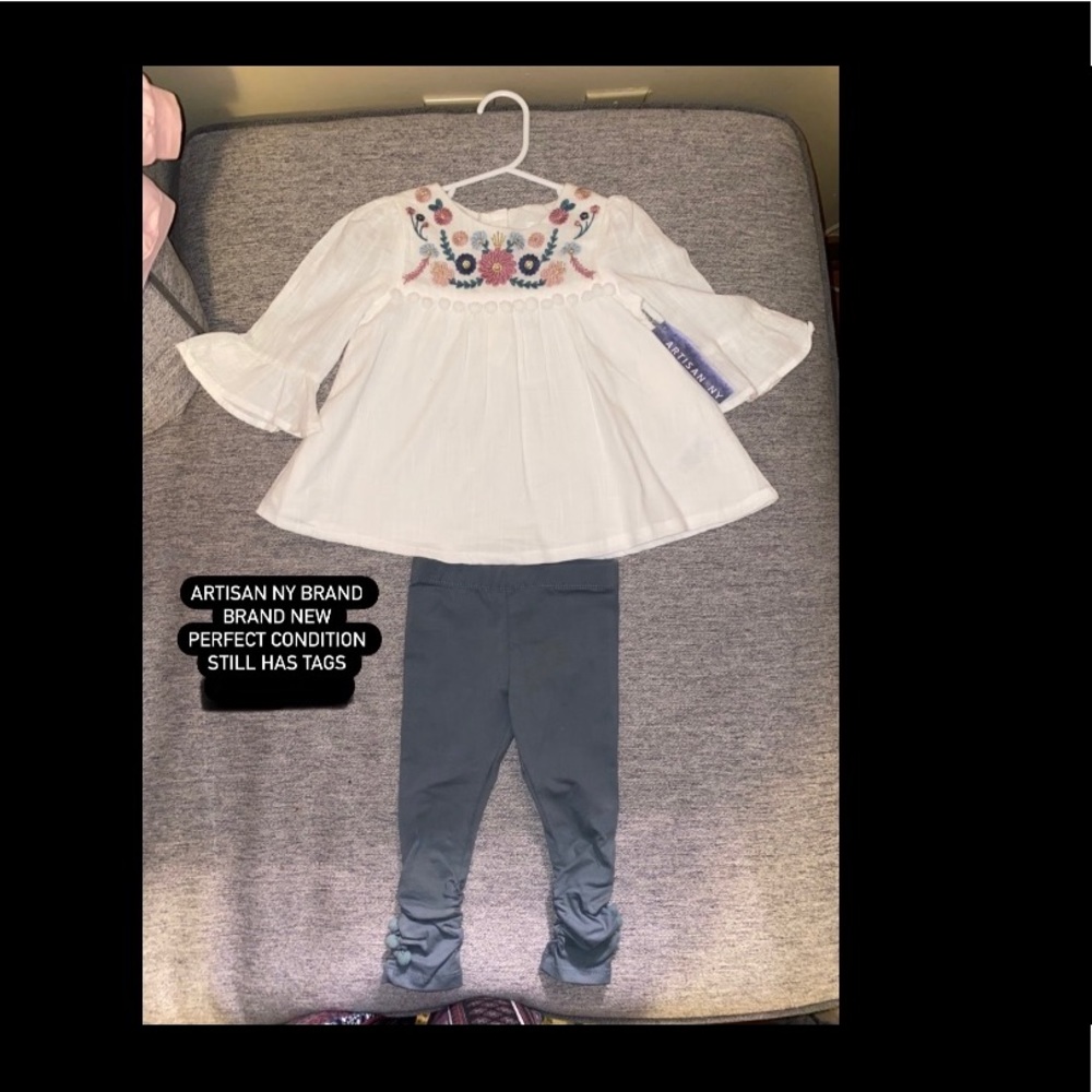 Artisan NY 2 piece outfit size 12 months